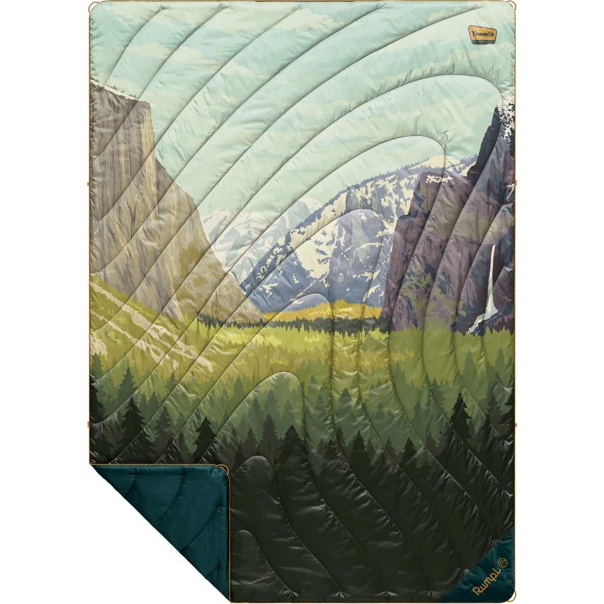 Rumpl Original Puffy National Park Blanket - US Park Pass