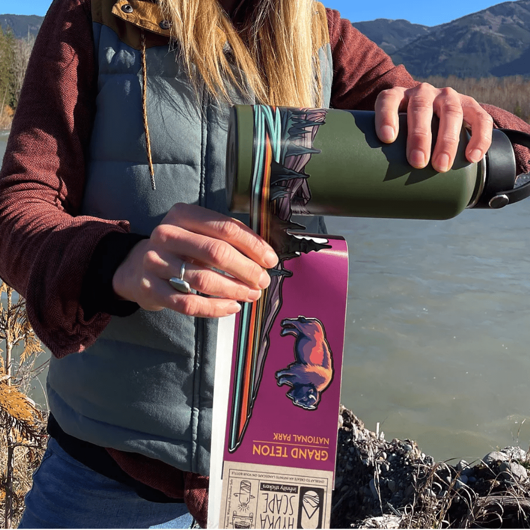 GRAND TETON Infinity Sticker - US Park Pass