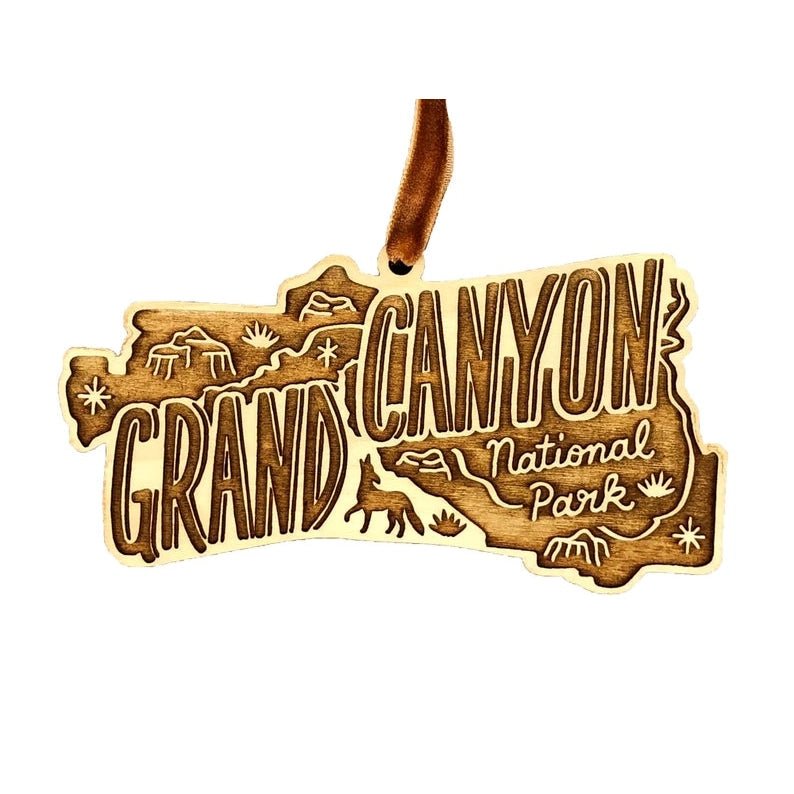Grand Canyon National Park Ornament - US Park Pass