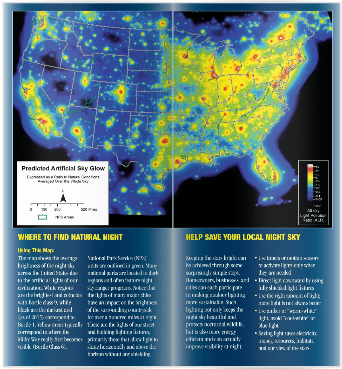 Night Sky a Guide to Our Galaxy - US Park Pass