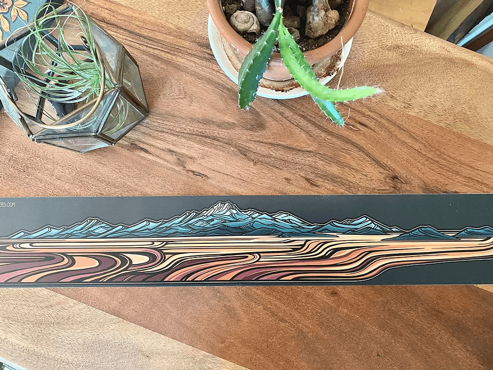 OLYMPIC NATIONAL PARK + PUGET SOUND Infinity Sticker - US Park Pass