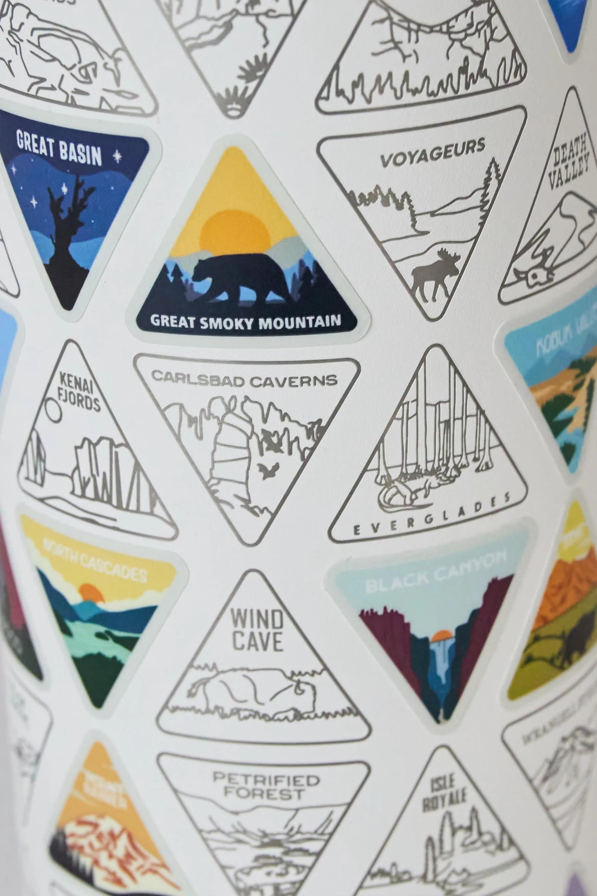 Water Bottle: Parks of the USA Bucket List - US Park Pass