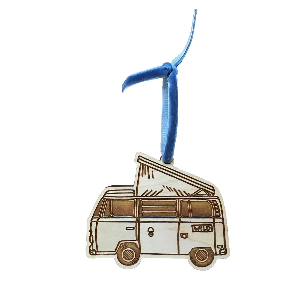 Camper Van Ornament - US Park Pass