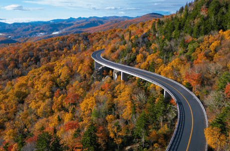 Top 5 Scenic Drives Through National Parks This Fall - US Park Pass