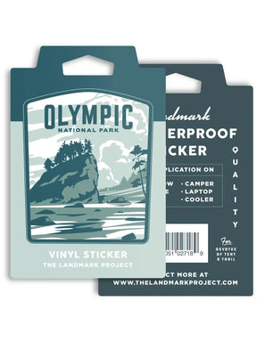 The Landmark Project Weatherproof Vinyl Stickers - US Park Pass