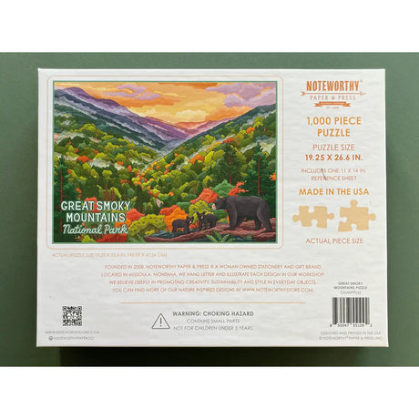 Noteworthy National Park Puzzles - US Park Pass