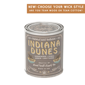Indiana Dunes National Park Candle - US Park Pass