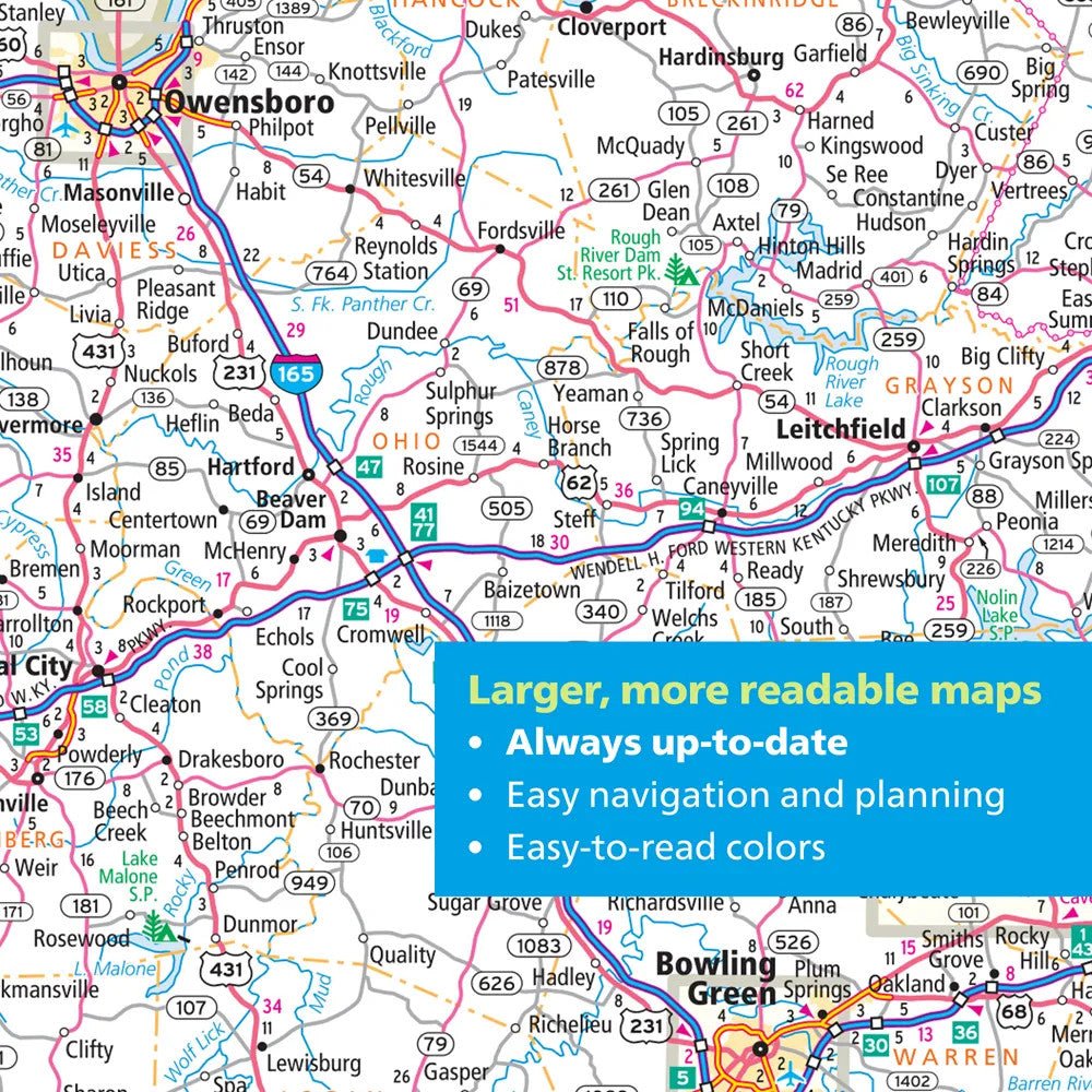 2027 Road Atlas & National Park Guide - US Park Pass