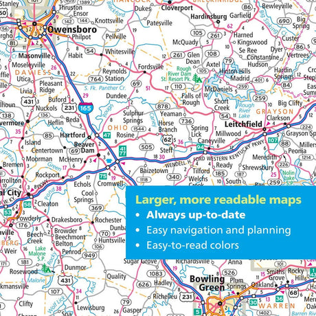 2027 Road Atlas & National Park Guide - US Park Pass