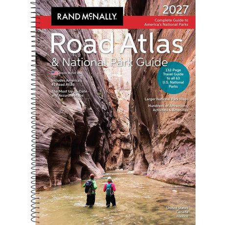 2027 Road Atlas & National Park Guide - US Park Pass