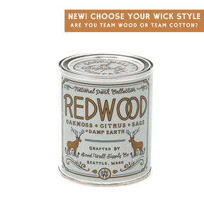 Redwood National Park Candle - US Park Pass