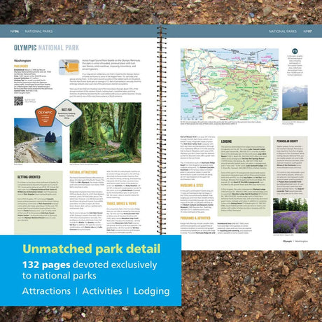 2027 Road Atlas & National Park Guide - US Park Pass