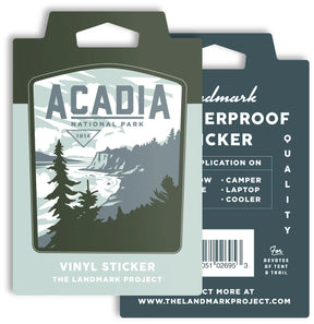 The Landmark Project Weatherproof Vinyl Stickers - US Park Pass