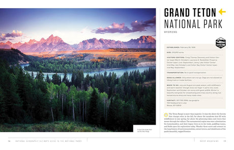 National Geographic Ultimate Guide to the National Parks A Complete Tour of All 63 U.S. Parks - US Park Pass
