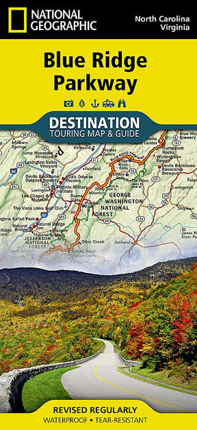 Blue Ridge Parkway Map - US Park Pass