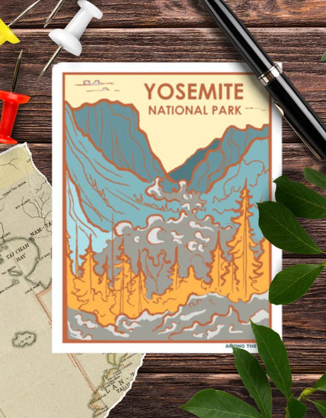 ATW National Park Waterproof Vinyl Stickers - US Park Pass