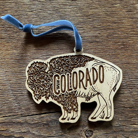 Colorado Bison Ornament