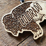 Colorado Bison Ornament