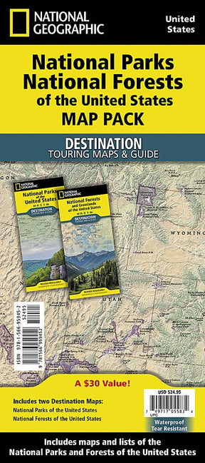 National Parks & National Forest of the US [Map Pack Bundle] - US Park Pass