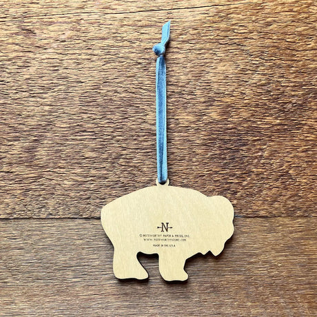 Grand Teton Bison Ornament - US Park Pass