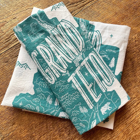 National Park Linen Tea Towels - US Park Pass