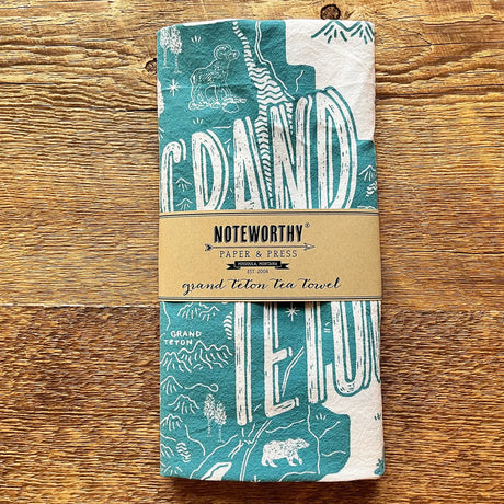 National Park Linen Tea Towels - US Park Pass