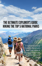 Load image into Gallery viewer, Digital Guide - The Ultimate Explorer&#39;s Guide: Hiking the Top 5 U.S. National Parks