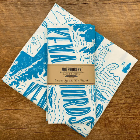 National Park Linen Tea Towels - US Park Pass