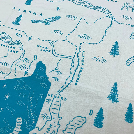 National Park Linen Tea Towels - US Park Pass