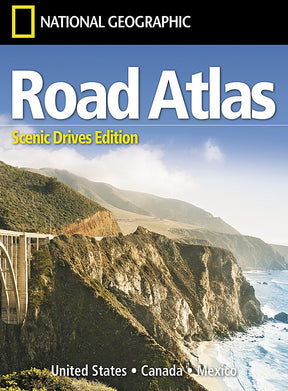 Road Atlas 2024: Scenic Drives Edition [United States, Canada, Mexico] - US Park Pass
