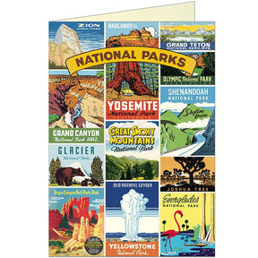 National Parks Greeting Card - US Park Pass