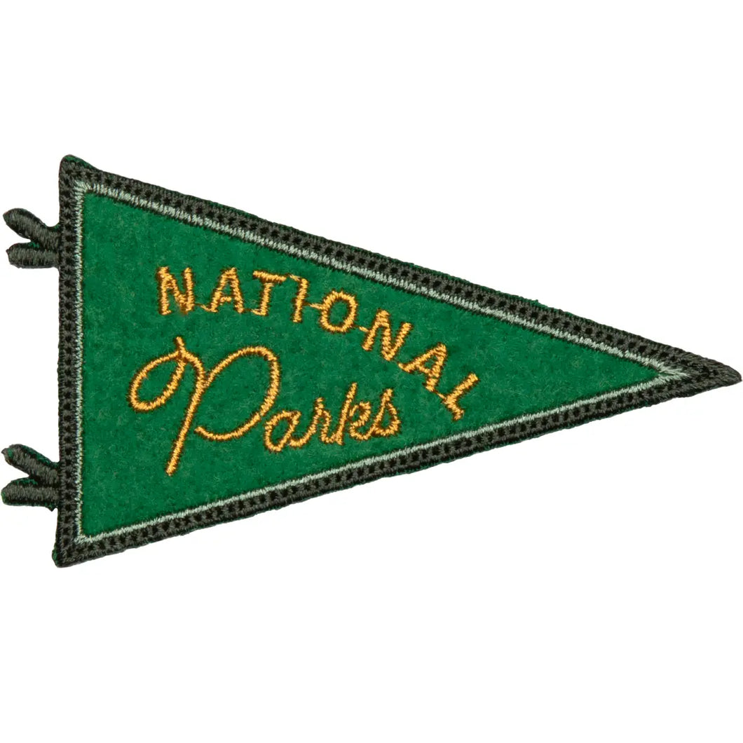 National Parks Pennant Embroidered Patch