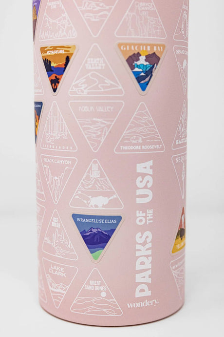 Water Bottle: Parks of the USA Bucket List - US Park Pass