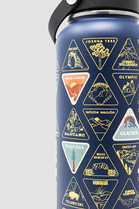 Water Bottle: Parks of the USA Bucket List - US Park Pass