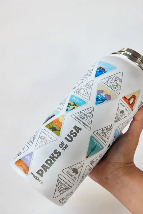 Water Bottle: Parks of the USA Bucket List - US Park Pass