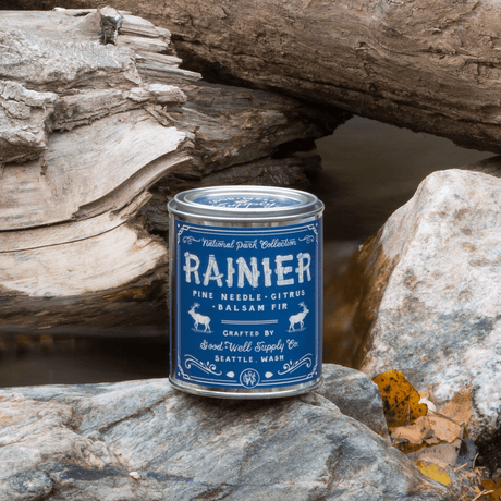 Rainier National Park Candle - US Park Pass
