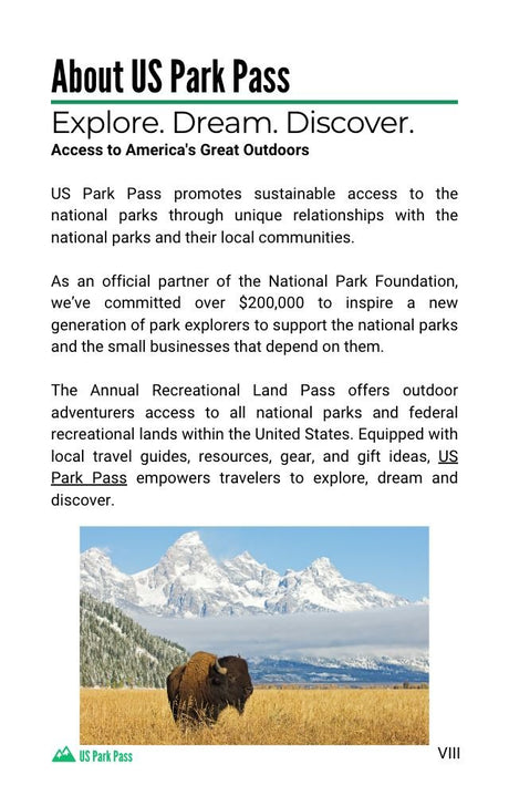 Digital Guide - The Ultimate Explorer's Guide: Unveiling America's National Parks - US Park Pass