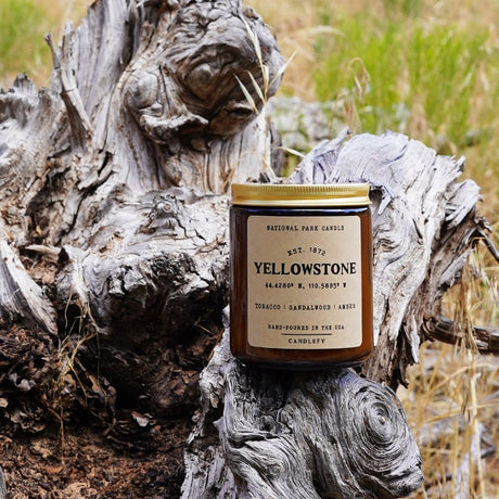 Yellowstone National Park Candle - US Park Pass