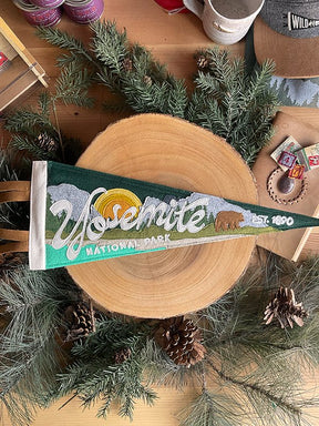 Yosemite Half Dome Pennant - US Park Pass