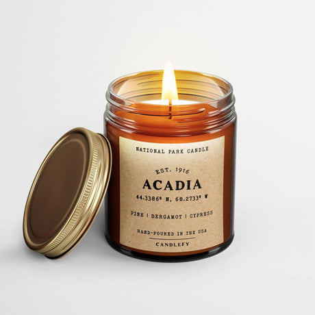 Acadia National Park Candle - US Park Pass