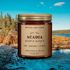 Acadia National Park Candle - US Park Pass