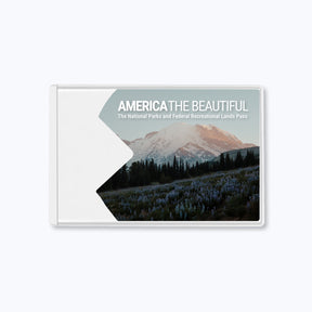 America the Beautiful National Park Pass Card Sleeve - US Park Pass