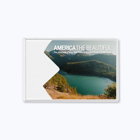 America the Beautiful National Park Pass Card Sleeve - US Park Pass