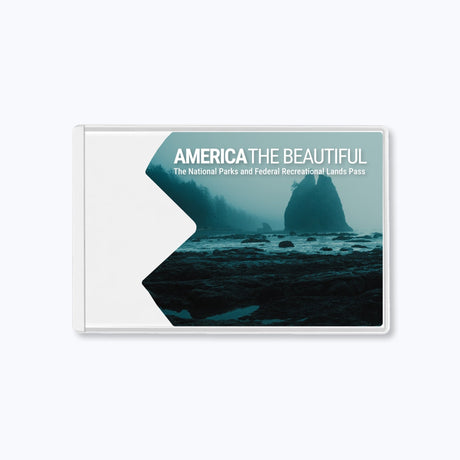 America the Beautiful National Park Pass Card Sleeve - US Park Pass