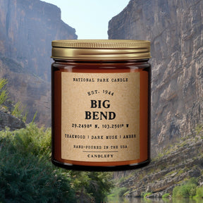 Big Bend National Park Candle - US Park Pass