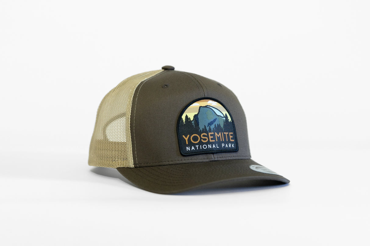 Yosemite Trucker Hat Moss/Khaki
