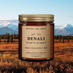 Denali National Park Candle - US Park Pass