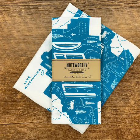 National Park Linen Tea Towels - US Park Pass