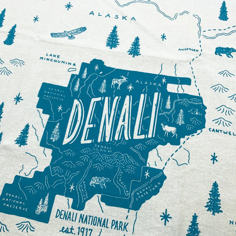 National Park Linen Tea Towels - US Park Pass