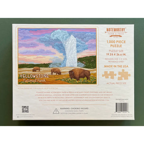 Noteworthy National Park Puzzles - US Park Pass